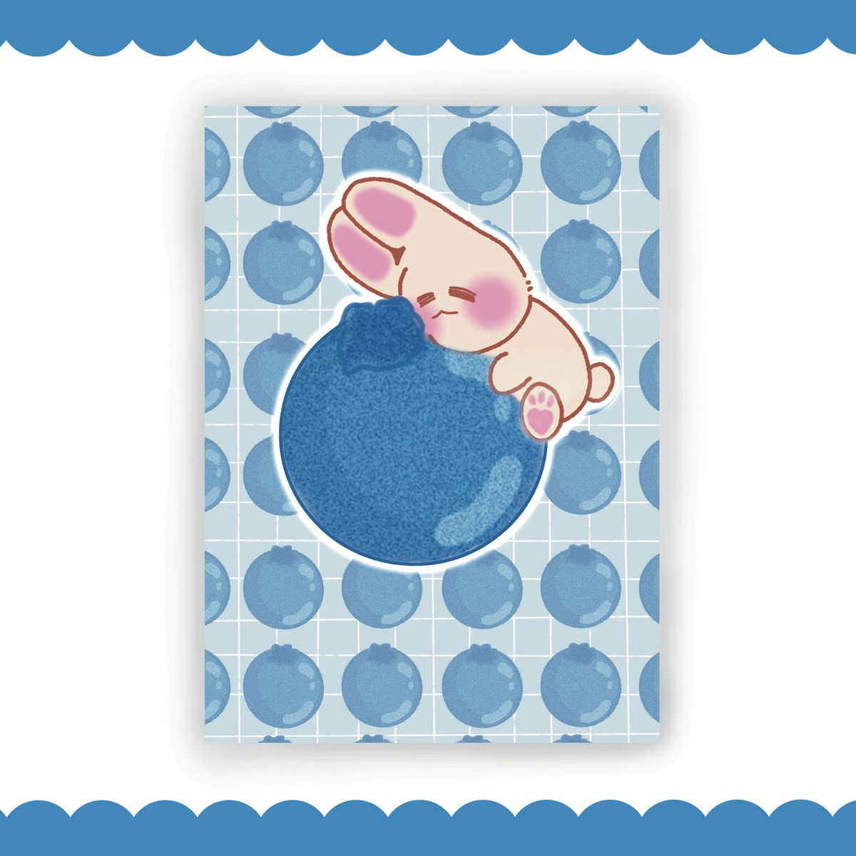 Blueberry Lover Card