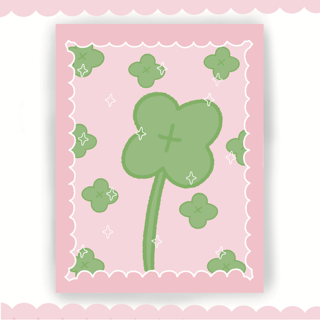 Clovers Card