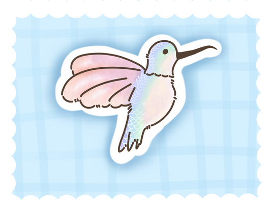 Hummingbird - 3" sticker
