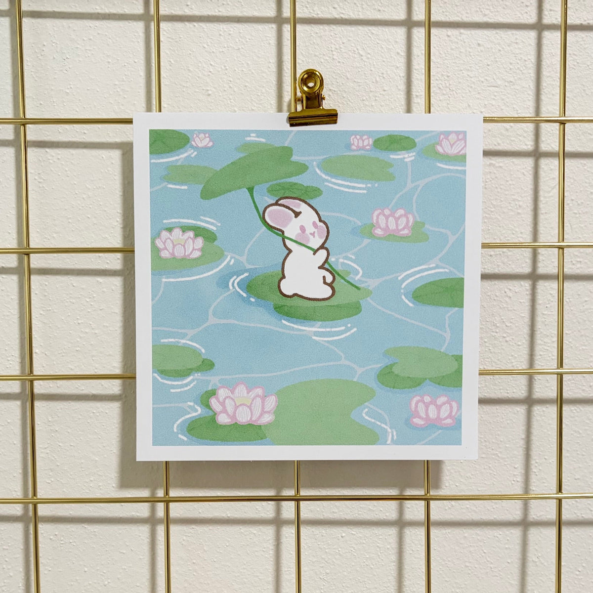Bunny's Dreamy Lily Pad