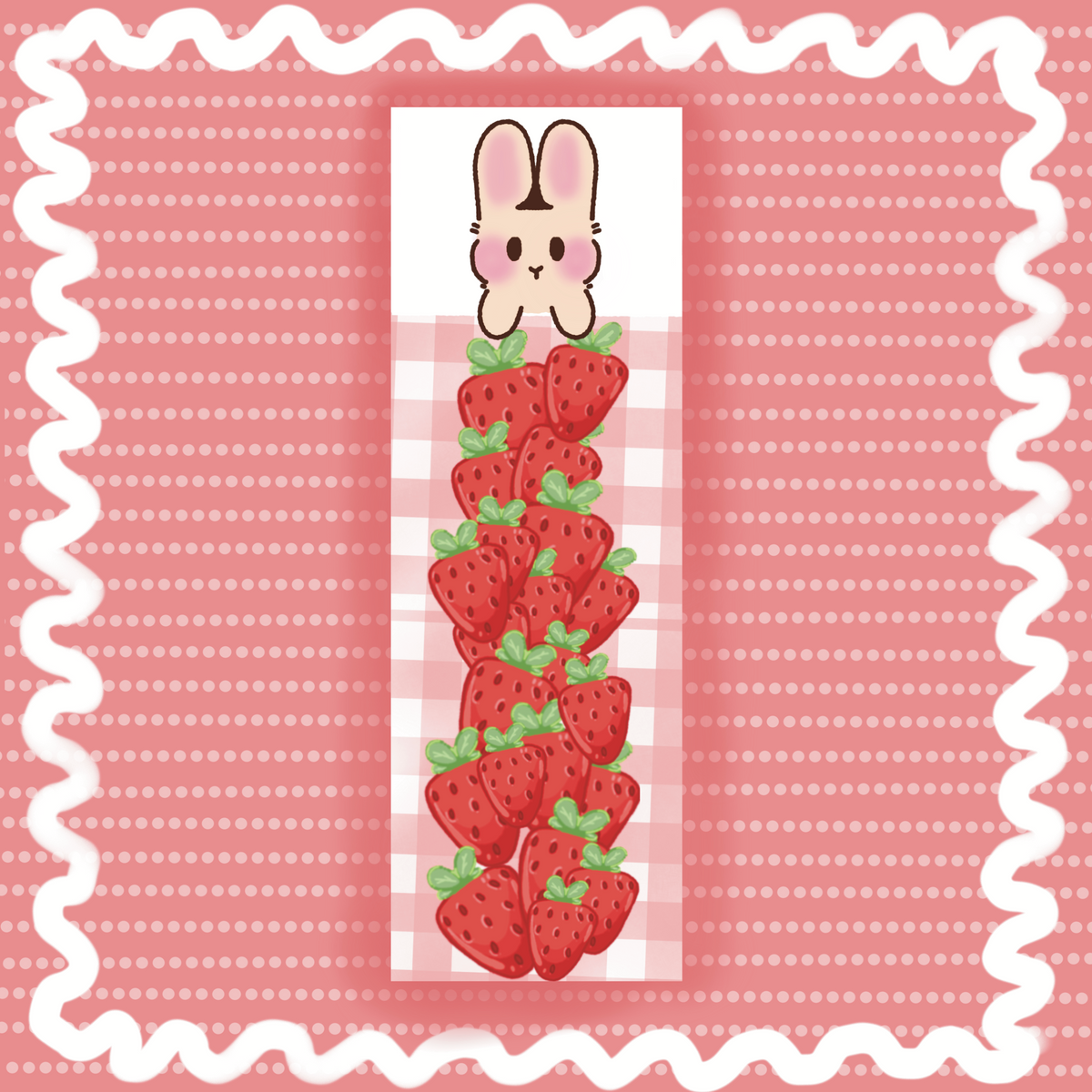 Strawberry Garden Bookmark