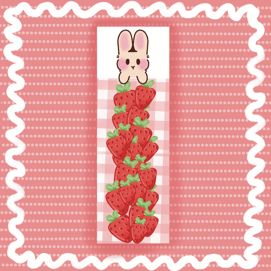 Strawberry Garden Bookmark