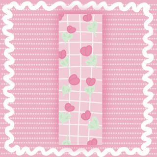 Tiny Tulips Bookmark
